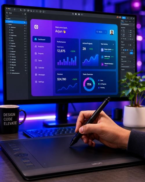 Award-level UI design